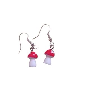 Handmade mushroom Earrings